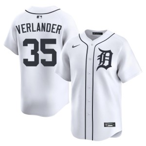 Men's 2026-27 D Bengals Justin Verlander #35 White Jersey 404123-752