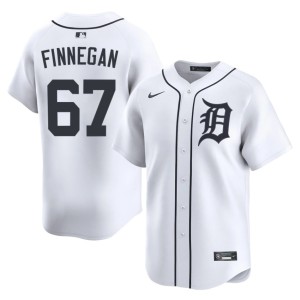 Men's White Detroits Kyle Finnegan Authentic #67 Jersey 147590-209