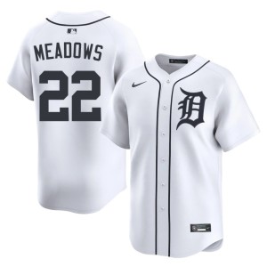 Men Official White Parker Meadows D Bengals #22 Jersey 522059-669
