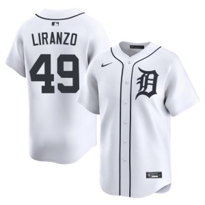Mens White Gritty Tigs Limited Thayron Liranzo #49 Jersey 688441-604