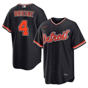 Men's Navy Authentic #4 Beau Brieske D Bengals Jersey 551138-344