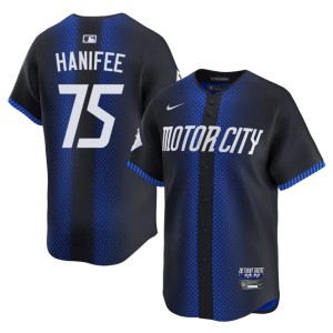 Mens Limited City Connect Blue D Tiges Brenan Hanifee #75 Jerseys 483467-750