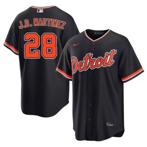 Men Navy #28 J.D. Martinez 2026-27 Detroits Jerseys 205841-284
