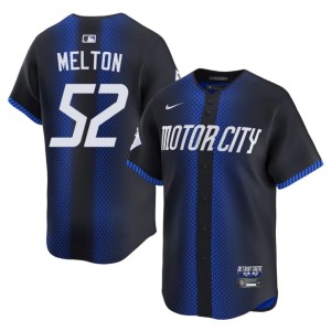Men 2026-27 City Connect Blue Troy Melton #52 Detroit Tiges Jersey 920715-914
