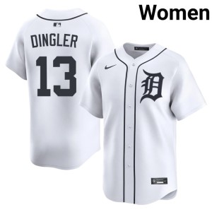 Women's The Bengals #13 White Dillon Dingler Stitched Jersey 435981-485
