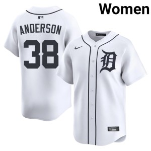 Women White The D #38 Drew Anderson Popular Jersey 610778-912