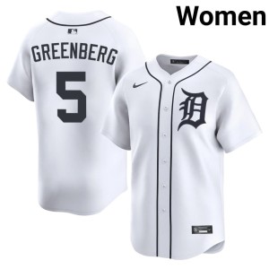 Women New White #5 Hank Greenberg The Bengals Jersey 807333-280