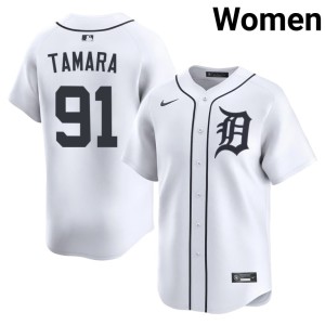 Women's The Motor City Kitties White 2026-27 #91 Martin Tamara Jerseys 618128-562