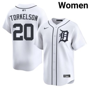 Women's Limited White Spencer Torkelson #20 D Tigs Jerseys 980660-360