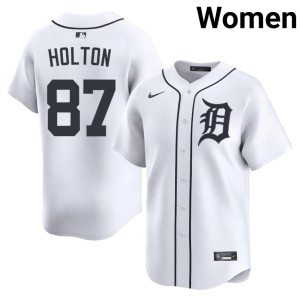 Women's Tyler Holton Gritty Tigs 2026-27 White #87 Jersey 554967-266