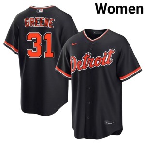 Womens Riley Greene The Tigs Navy #31 Limited Jersey 363550-580