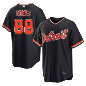 Mens Yendy Gomez Detroits Navy New #88 Jersey 351263-259