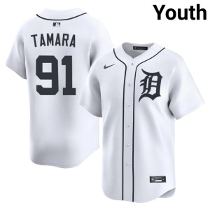 Youth White Martin Tamara D Tigers #91 2026 Jersey 920015-167