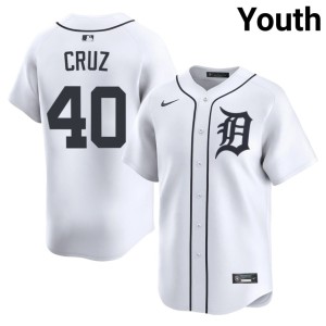 Youth White New #40 Trei Cruz D Bengals Jerseys 770127-574