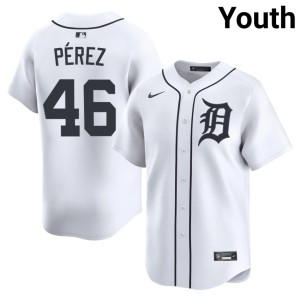 Youth Wenceel Perez White MLB The Bengals #46 Jerseys 570845-703