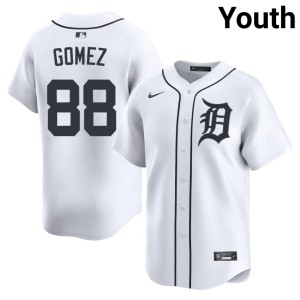 Youth 2026-27 Yendy Gomez #88 Detroits White Jersey 313315-266