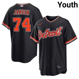 Youth Kenley Jansen #74 Navy Player The Motor City Kitties Jerseys 302855-109