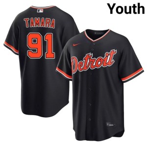 Youth Martin Tamara D Bengals Navy #91 Official Jerseys 591243-388
