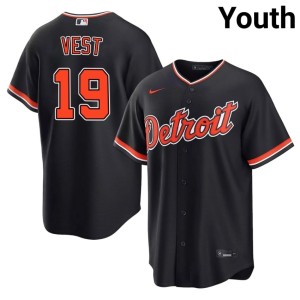 Youth #19 D Tiges Navy Will Vest New Jersey 127766-733
